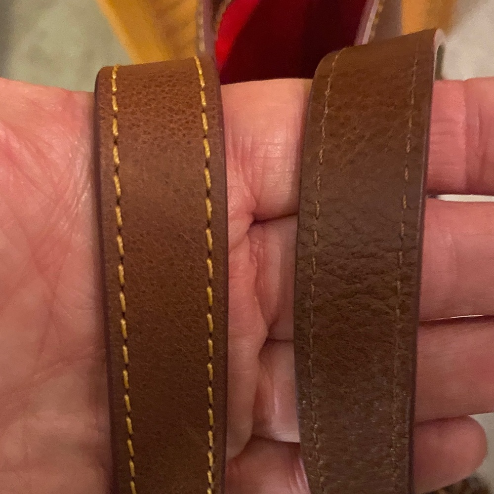 Dooney & Bourke Brown Leather Tote - Picture 11 of 11